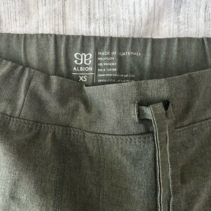 Albion Fit Heather Green Joggers